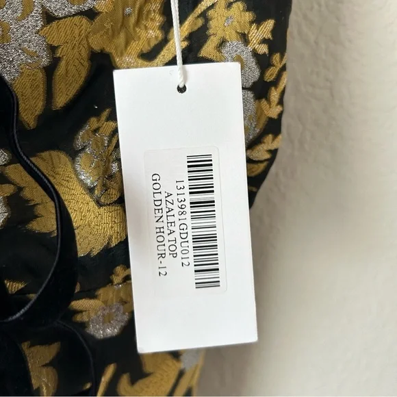 NWT Reformation Azalea Top in Golden Hour - Picture 6 of 6